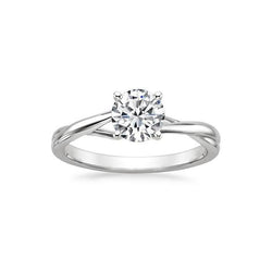 2 Ct Sparkling Round Cut Natural Diamond Solitaire Anniversary Ring