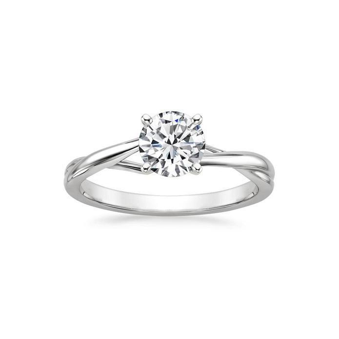 2 Ct Sparkling Round Cut Natural Diamond Solitaire Anniversary Ring