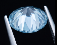 2 Carat Round Cut Blue Enhanced Loose Natural Earth Mined Diamond - view 1