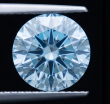 2 Carat Round Cut Blue Enhanced Loose Natural Earth Mined Diamond - view 4