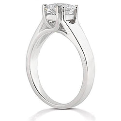 2.01 Ct. Natural Earth Mined Diamond Solitaire Fancy Ring Round Cut Gold New
