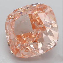 Loose Sapphires Natural Gold with Pink Sapphire – side view