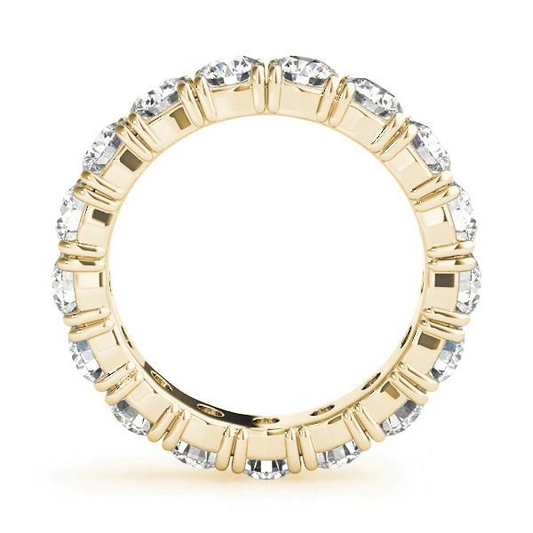 Custom Eternity Band 0.15 ct – front view