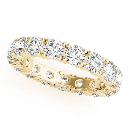 Radiant Diamond Eternity Band 2.55 ct – main view