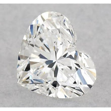 Heart Cut Brilliant Diamond ring in Gold – front view