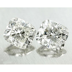 2.02 Carats E Vvs1 Cushion Pair Loose Natural Earth Mined Diamond Sparkling