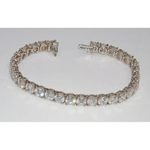 20.15 Ct Large Real Diamond Tennis Bracelet Vs Jewelry 31 Stones