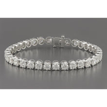 24 Carat Natural Earth Mined Diamond Tennis Bracelet
