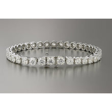 24 Carat Natural Earth Mined Diamond Tennis Bracelet