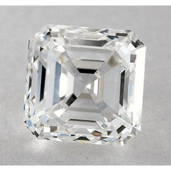 2.5 Carats Asscher Natural Earth Mined Diamond Loose F Vvs1 Very Good Cut