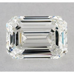 2.5 Carats Emerald Natural Earth Mined Diamond Loose F Vvs1 Very Good Cut