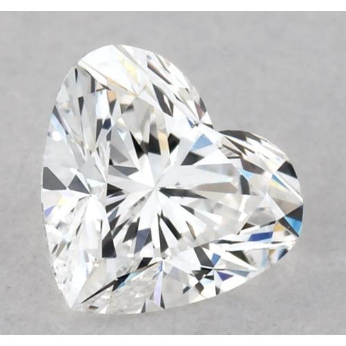 2.5 Carats Heart Diamond Loose E Vvs1 Very Good Cut Diamond