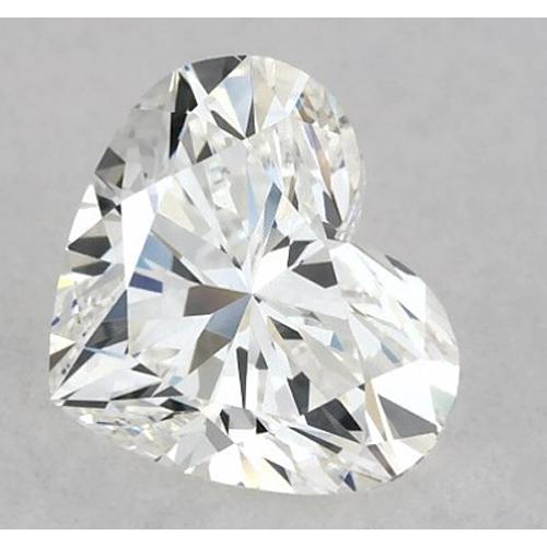 2.5 Carats Heart Diamond Loose F Vs1 Very Good Cut Diamond