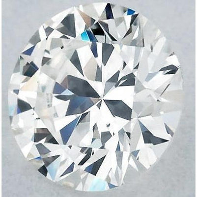 2.5 Carats Round Diamond E Vs1 Excellent Cut Loose Diamond