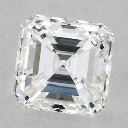 2.75 Carats Asscher Natural Earth Mined Diamond Loose F Vvs1 Very Good Cut