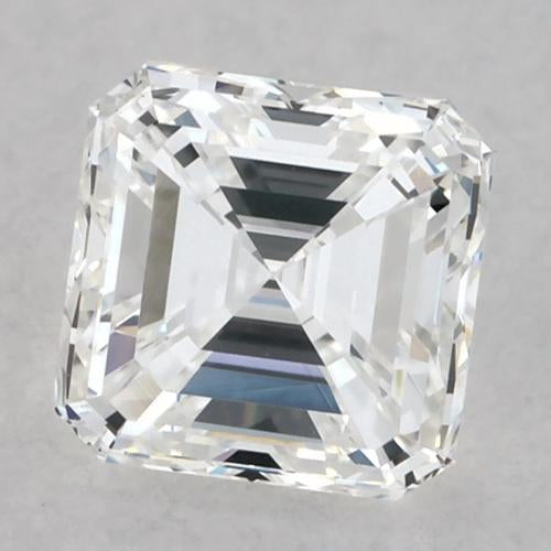 2.75 Carats Asscher Diamond Loose F Vvs1 Very Good Cut Diamond