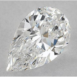 2.75 Carats Pear Natural Earth Mined Diamond Loose E Vs1 Very Good Cut