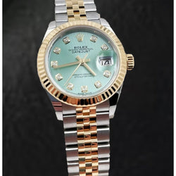 Fine Diamond Round Brilliant Rolex ct – Two-Tone 18K Gold