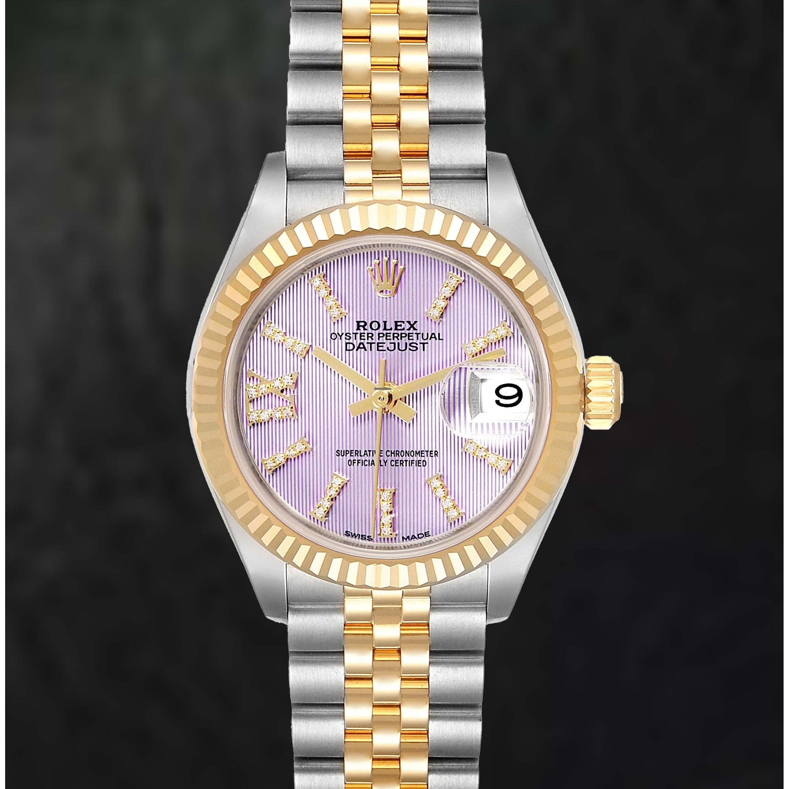 Brilliant Diamond ring in 18K Two Tone Gold – main view