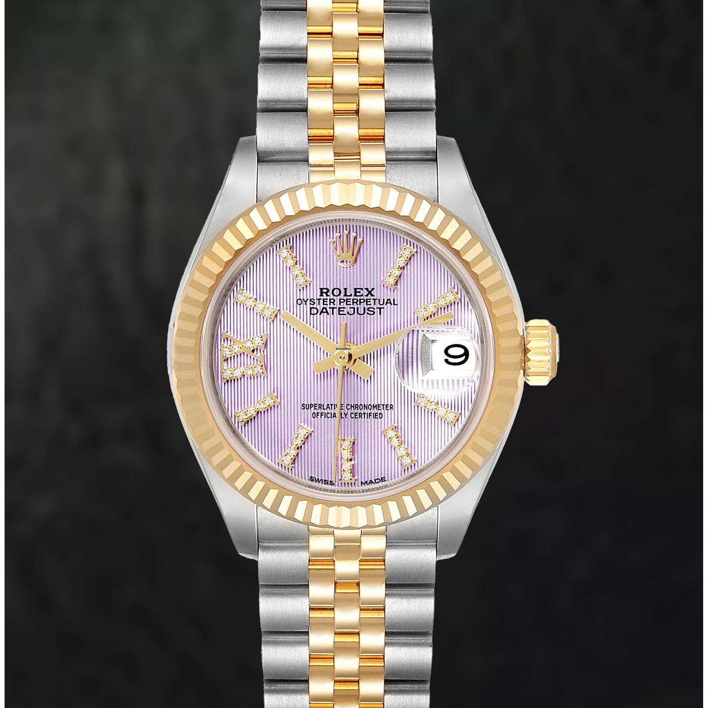 Brilliant Diamond ring in 18K Two Tone Gold – main view