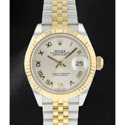 18K Two Tone Gold Gemstone Rolex – -ct