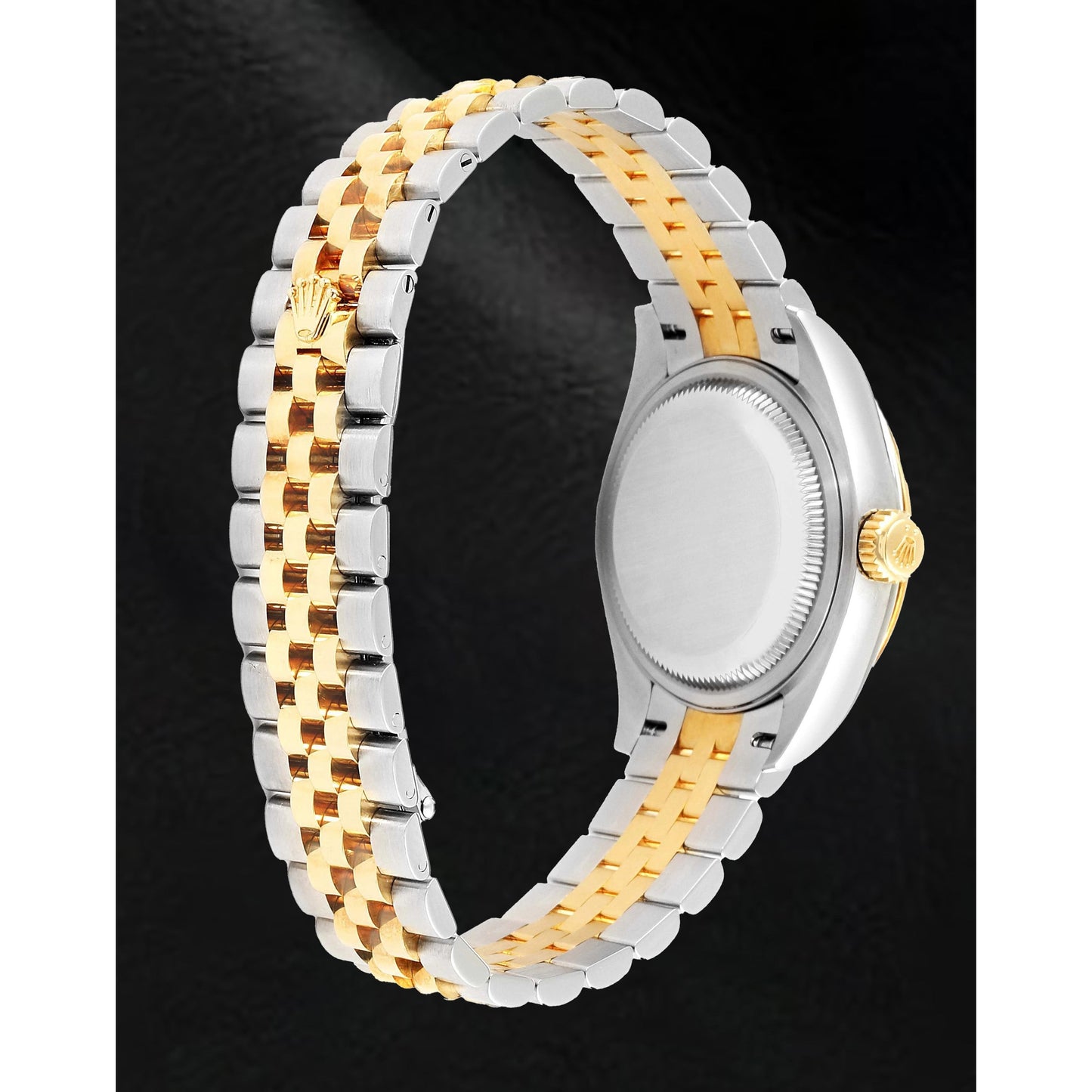 Earth-Mined Gemstone Rolex – side view