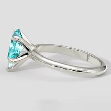 2 Ct. Pear Cut Paraiba Ring