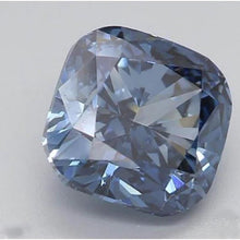 Loose Sapphires Natural Gold with Cornflower Blue Sapphire – front view