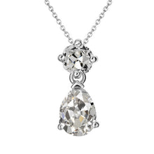 Sophisticated Brilliant Diamond Pendant 4 ct – main view
