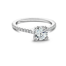 2.15 Carats Solitaire With Accent Genuine Diamonds Wedding Ring White Gold
