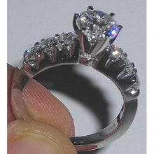 2.23 Ct Natural Diamond White Gold Engagement 