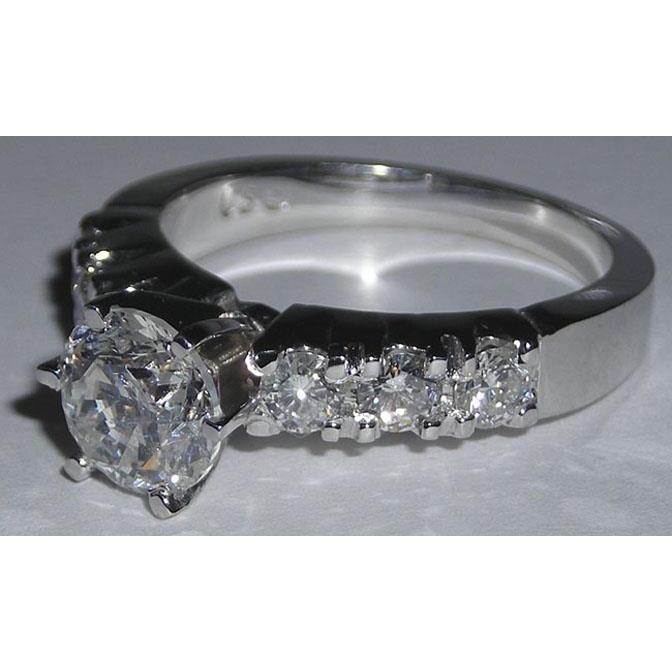 2.23 Ct Natural Diamond White Gold 