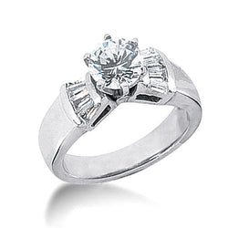 2.25 Carat Genuine Diamonds Anniversary Ring Three Stone Style Jewelry