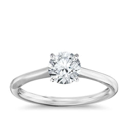 2.25 Carat Solitaire Sparkling Round Cut Natural Earth Mined Diamond Ring