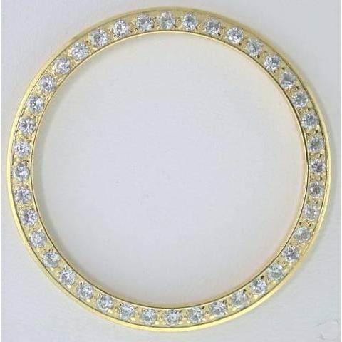 2.25 Ct Custom Genuine Diamond Bezel To Fit Rolex Date All Watch Models