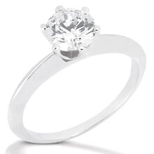 2.25 Ct. Women Genuine Diamond Solitaire Ring White Gold 14K