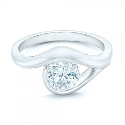 2.50 Carat Gorgeous Round Cut Natural Diamond Engagement Ring