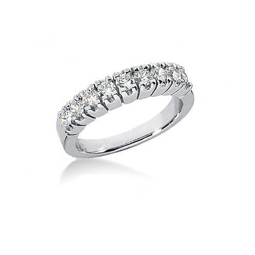 2.50 Carats Diamond Anniversary Ring Set White Gold 14K