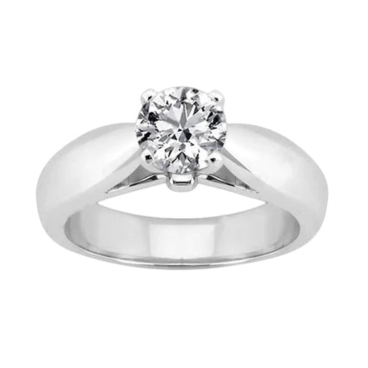 2.50 Carats Real Diamond Solitaire Ring Jewelry New