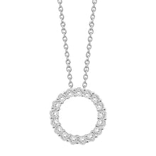 2.50 Carats Round Cut Real Diamonds Women Pendant Necklace White Gold 14K