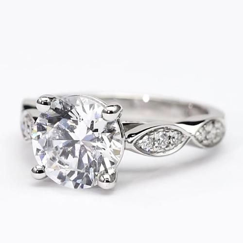 2.50 Carats Women Genuine Diamond Ring