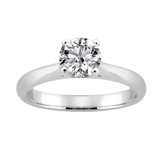 2.50 Ct. Real Diamond Royal Engagement Ring Solitaire New