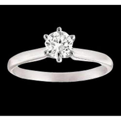 2.50 Ct. Round Natural Women Diamond Solitaire Engagement Ring