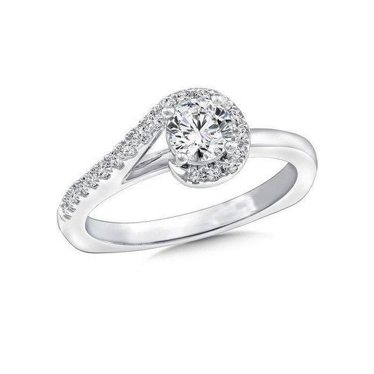 2.60 Carats Round Cut Real Natural Earth Mined Diamond Engagement Ring New