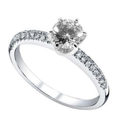2.71 Ct. Beautiful Natural Diamond Wedding Ring White Gold Jewelry