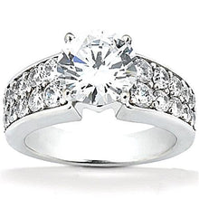 2.75 Carat Nenuine New Natural Earth Mined Diamonds Anniversary Ring White Gold