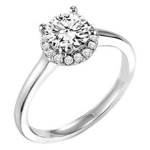 2.80 Ct Prong Set Round Genuine Diamond Ring Halo