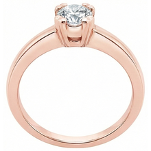 3.01 Ct. Round Real Natural Earth Mined Diamond Solitaire Engagement Ring
