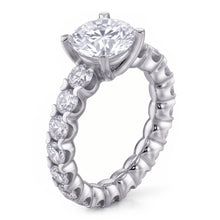 3.30 Carats Sparkling Round Cut Natural Earth Mined Diamonds Wedding Ring