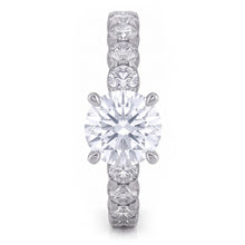 3.30 Carats Sparkling Round Cut Natural Earth Mined Diamonds Wedding Ring